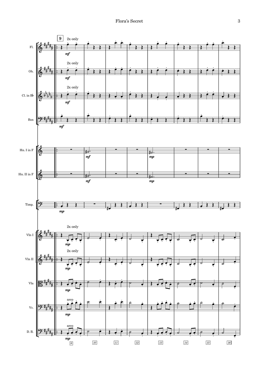 Flora's Secret Large Ensemble scores gallery preview page 3