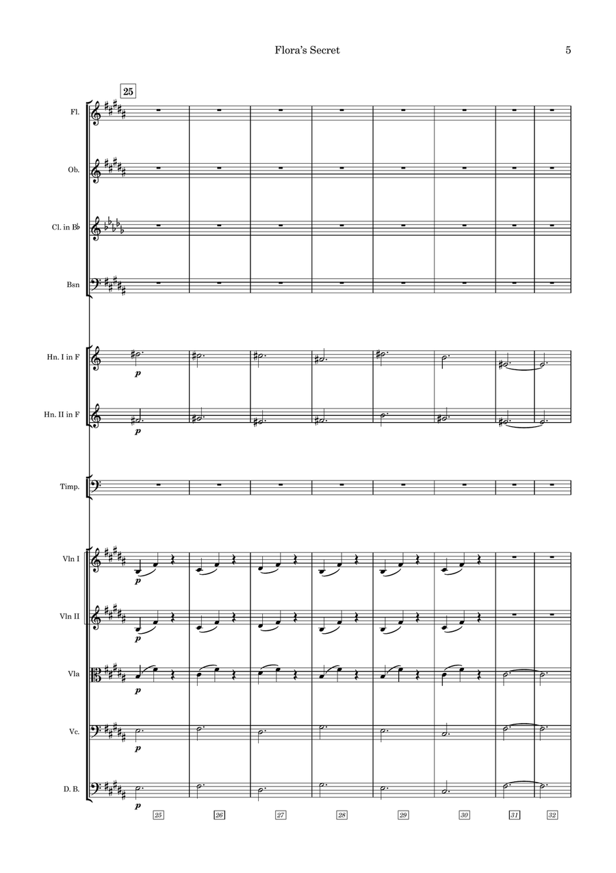 Flora's Secret Large Ensemble scores gallery preview page 5