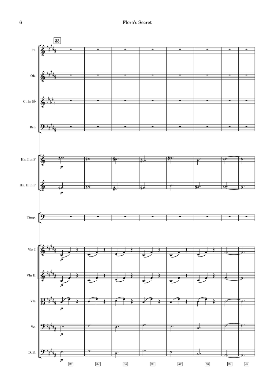 Flora's Secret Large Ensemble scores gallery preview page 6