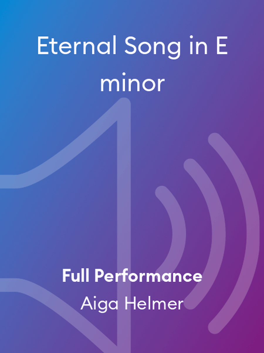 Eternal Song in E minor Harp scores gallery preview page 1