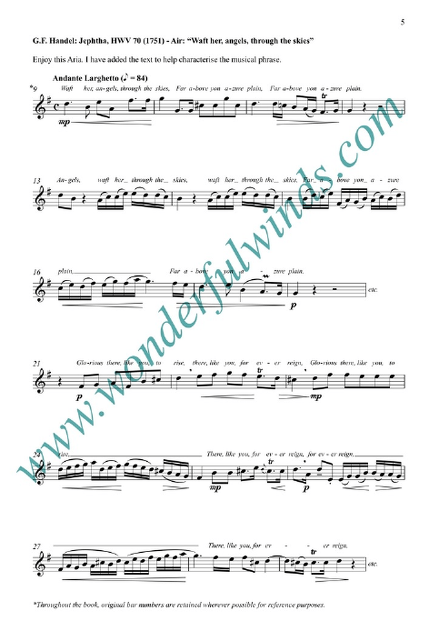 Melodies for Developing Baroque Tone and Interpretation Flute scores gallery preview page 3