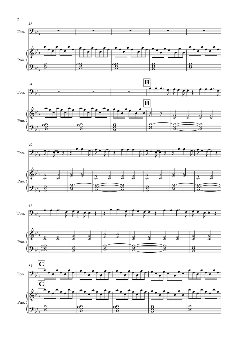 Clocks Clocks Piano scores gallery preview page 2