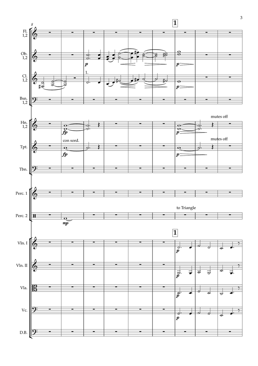 A Colchester Suite - four movements for orchestra Full Orchestra scores gallery preview page 4