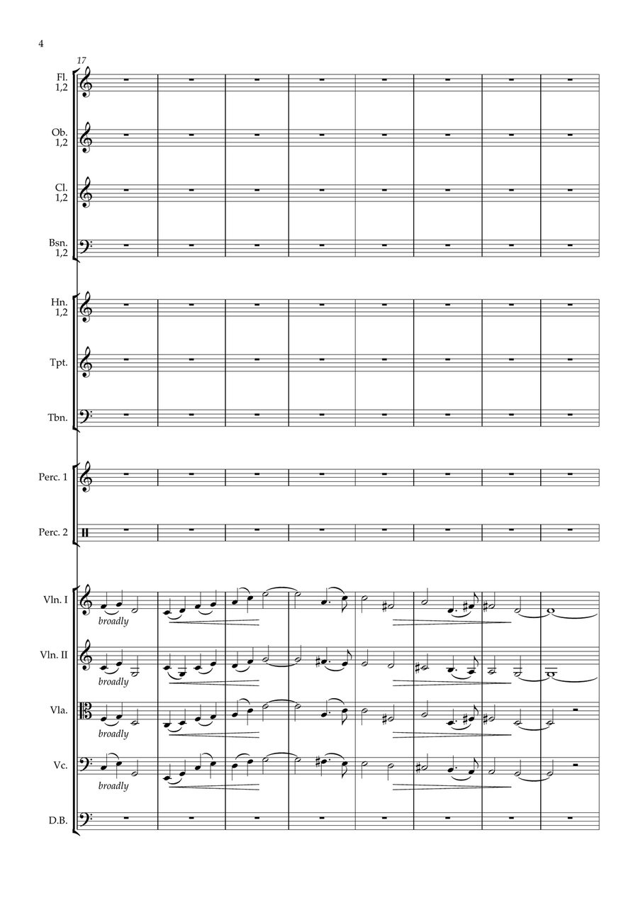 A Colchester Suite - four movements for orchestra Full Orchestra scores gallery preview page 5