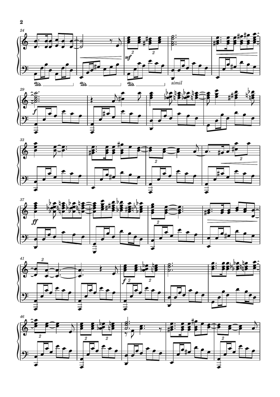 Danza chilena para piano Danza chilena para piano Piano Solo scores gallery preview page 2