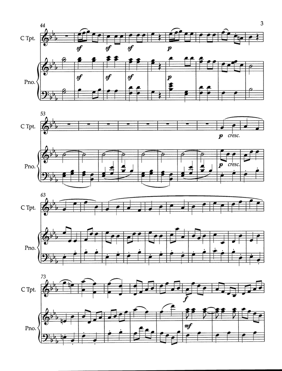 Overture to Konig Stephan Chamber Music scores gallery preview page 3