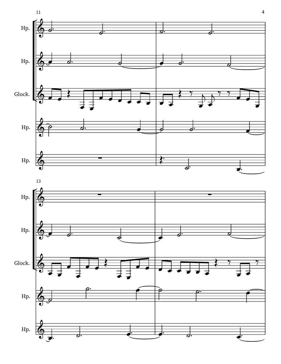 Children's Musing 75 Children's Musing 75 Small Ensemble scores gallery preview page 4