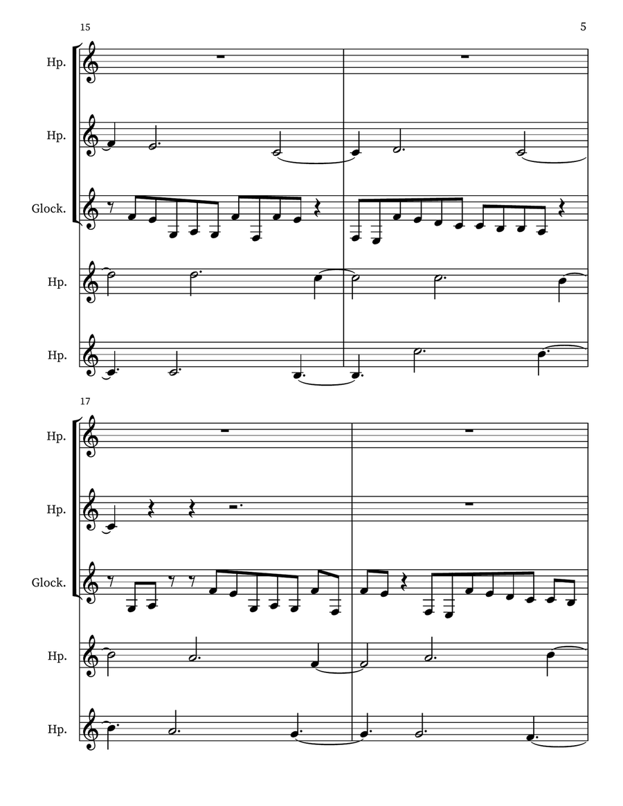 Children's Musing 75 Children's Musing 75 Small Ensemble scores gallery preview page 5