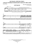 Medley: Get Back with Revolution, I Want To Hold Your Hand, and Back In The U.s.s.r.