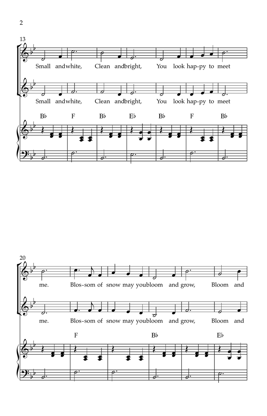 Edelweiss Edelweiss 2-Part scores gallery preview page 2