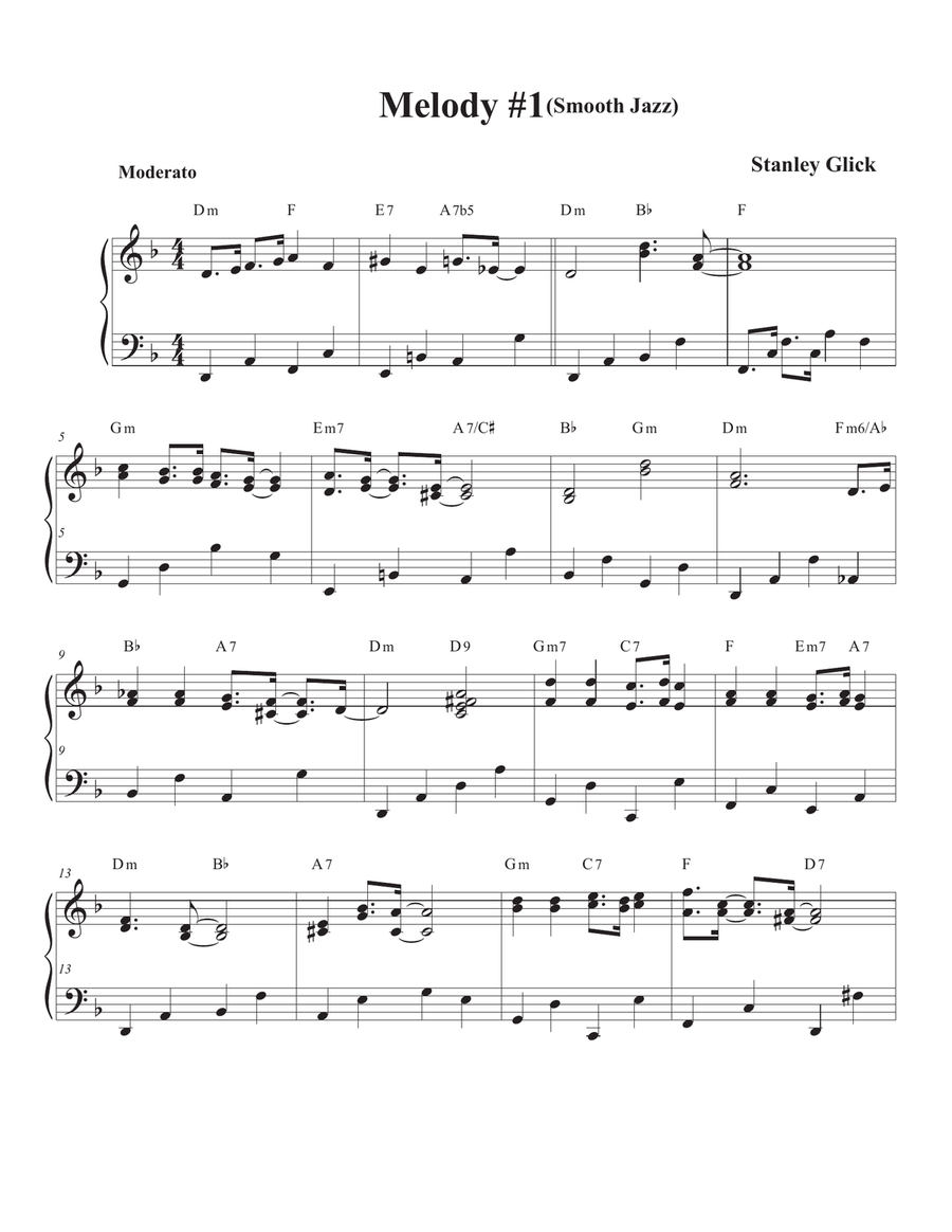Songs of Easy Play Jazz Book #3 Piano Solo scores gallery preview page 1