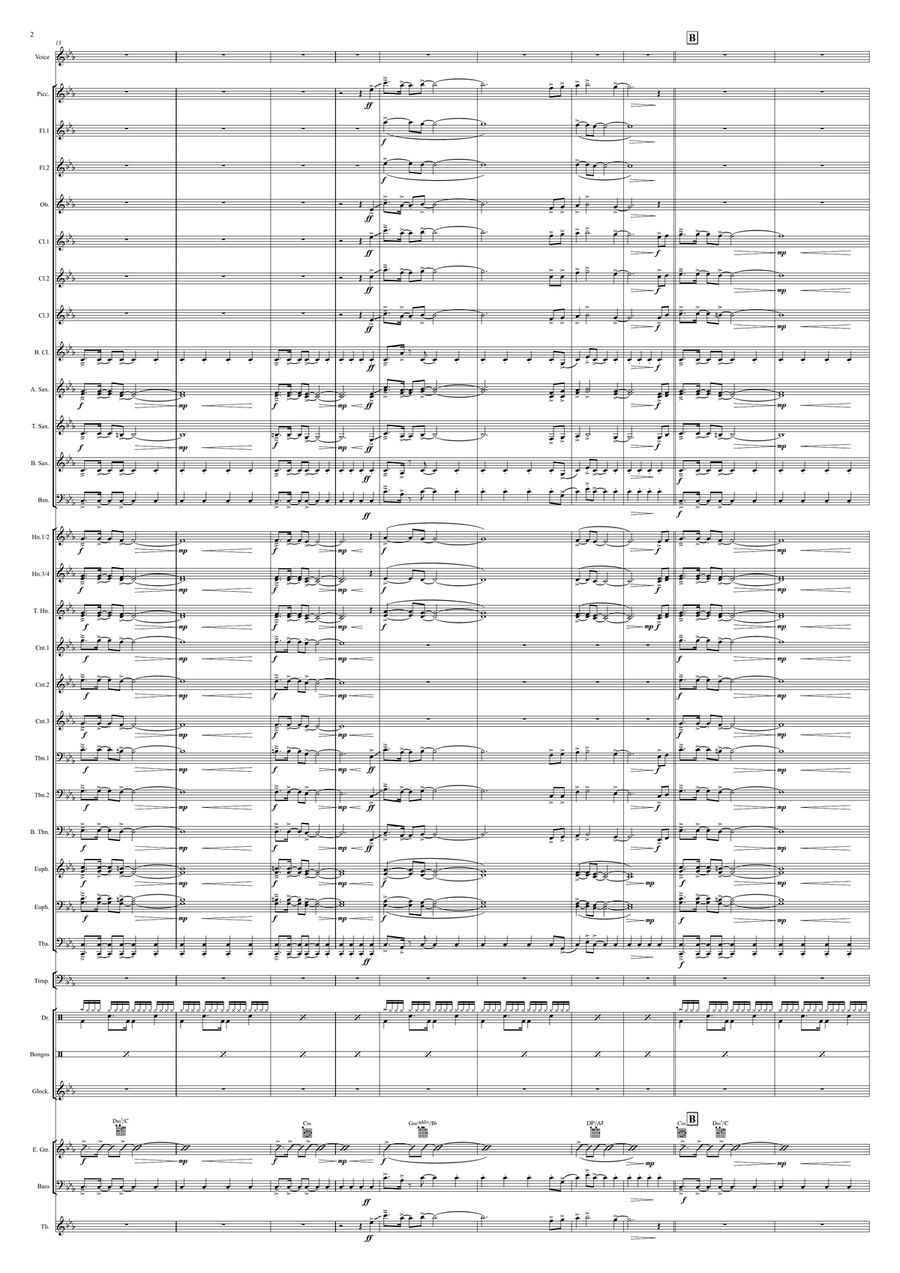 The Eve Of The War The Eve Of The War Concert Band scores gallery preview page 2