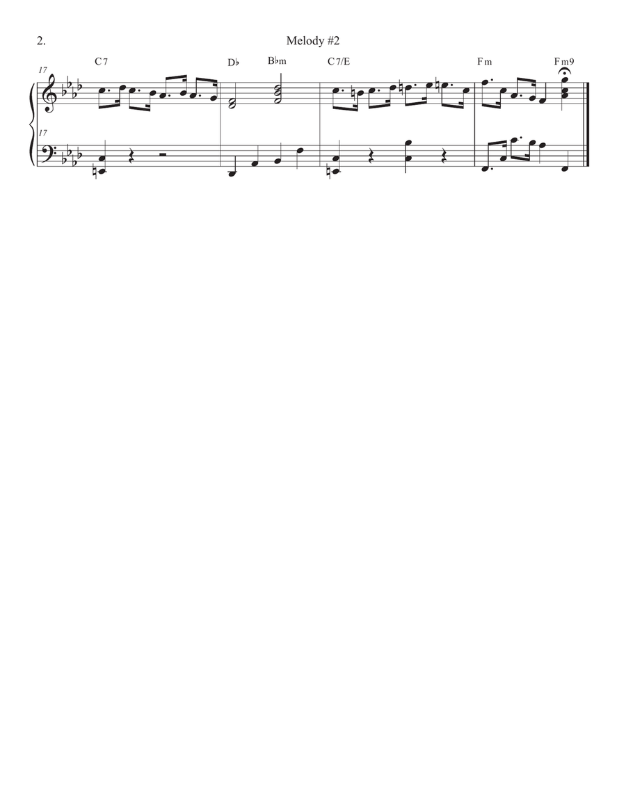 Songs of Easy Play Jazz Book #9 Piano Solo scores gallery preview page 4