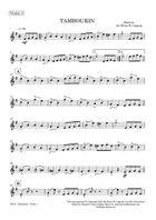 TAMBOURIN - STRING QUARTET String Quartet scores gallery preview page 6