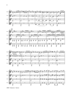 TAMBOURIN - CLARINET QUARTET Clarinet Quartet scores gallery preview page 3