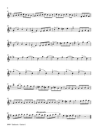 TAMBOURIN - CLARINET QUARTET Clarinet Quartet scores gallery preview page 6