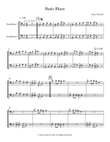 3 Easy Trombone Duets