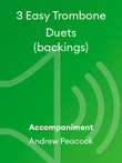3 Easy Trombone Duets (backings)