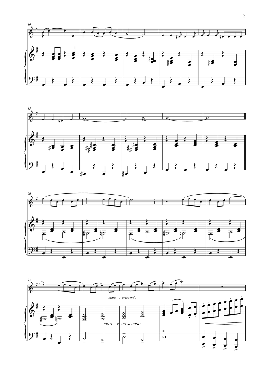 Medley: Summertime with I Got Plenty O' Nuttin', It Ain't Necessarily So, Bess, You Is My Woman, ... Chamber Music scores gallery preview page 6