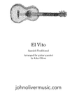 El Vito for guitar quartet