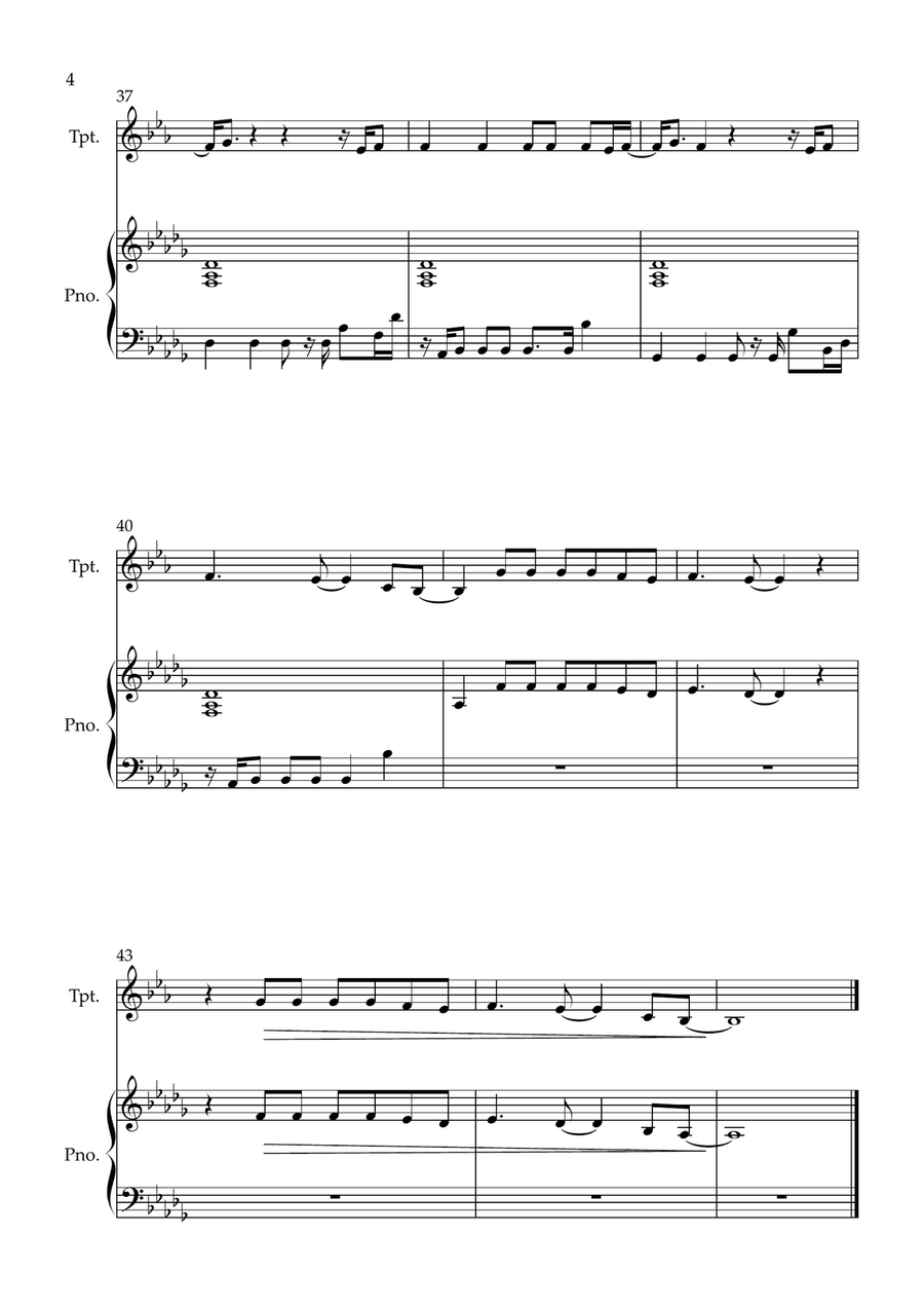 Can't Stop The Feeling! Can't Stop The Feeling! Trumpet Solo scores gallery preview page 4