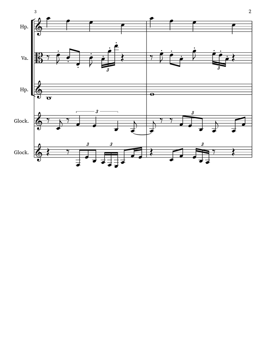 Children's Musing 76 Children's Musing 76 Small Ensemble scores gallery preview page 2