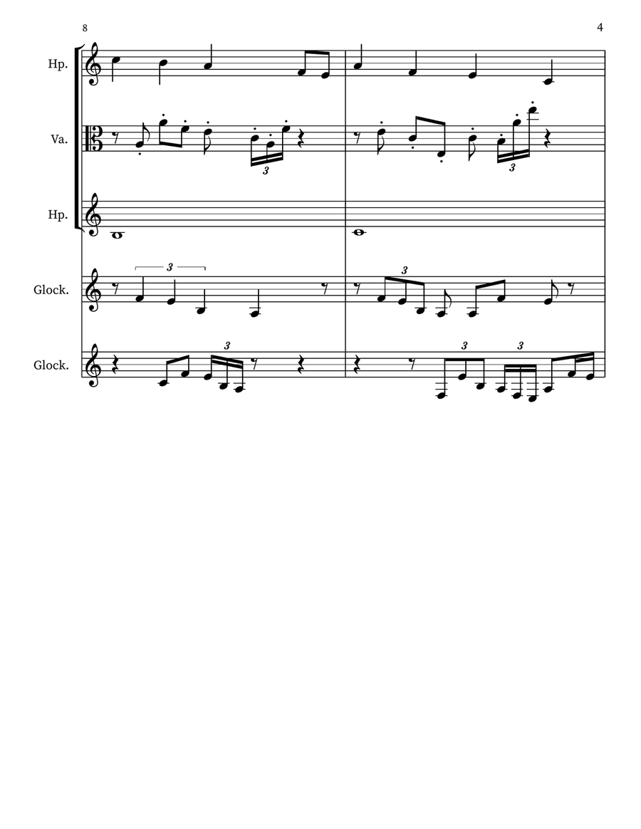 Children's Musing 76 Children's Musing 76 Small Ensemble scores gallery preview page 4
