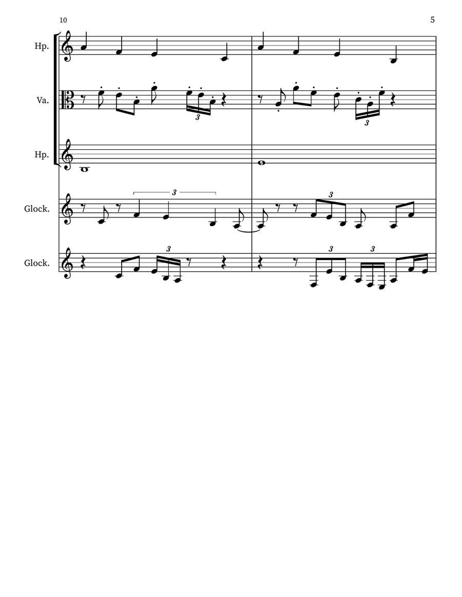 Children's Musing 76 Children's Musing 76 Small Ensemble scores gallery preview page 5