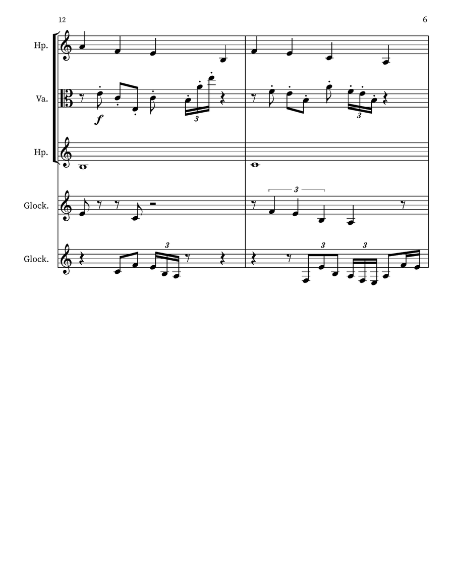 Children's Musing 76 Children's Musing 76 Small Ensemble scores gallery preview page 6