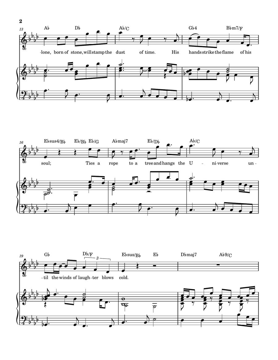 Karn Evil 9 (Third Impression) Piano, Vocal scores gallery preview page 3