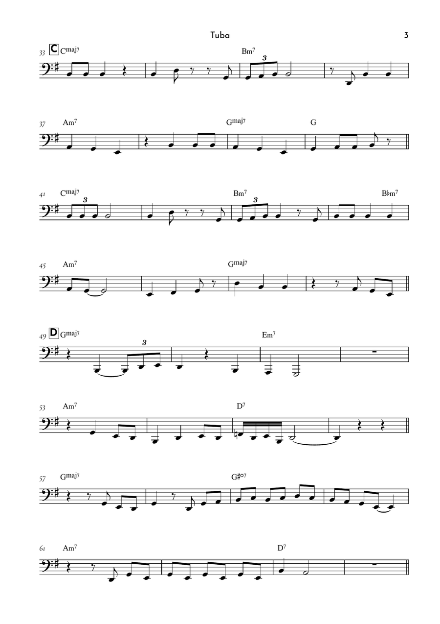 If I Ain't Got You If I Ain't Got You Tuba scores gallery preview page 3