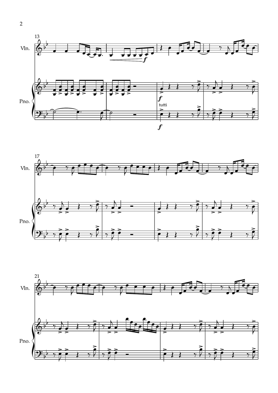 Call Me Maybe Call Me Maybe Violin Solo scores gallery preview page 2