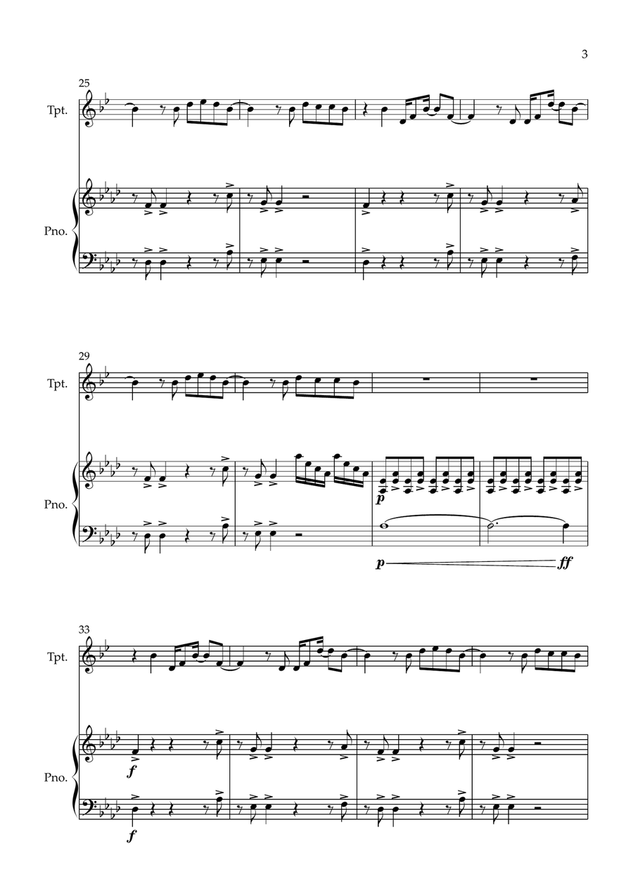 Call Me Maybe Call Me Maybe Trumpet Solo scores gallery preview page 3