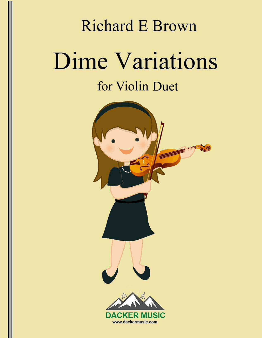 Dime Variations - Violin Duet String Duet scores gallery preview page 1