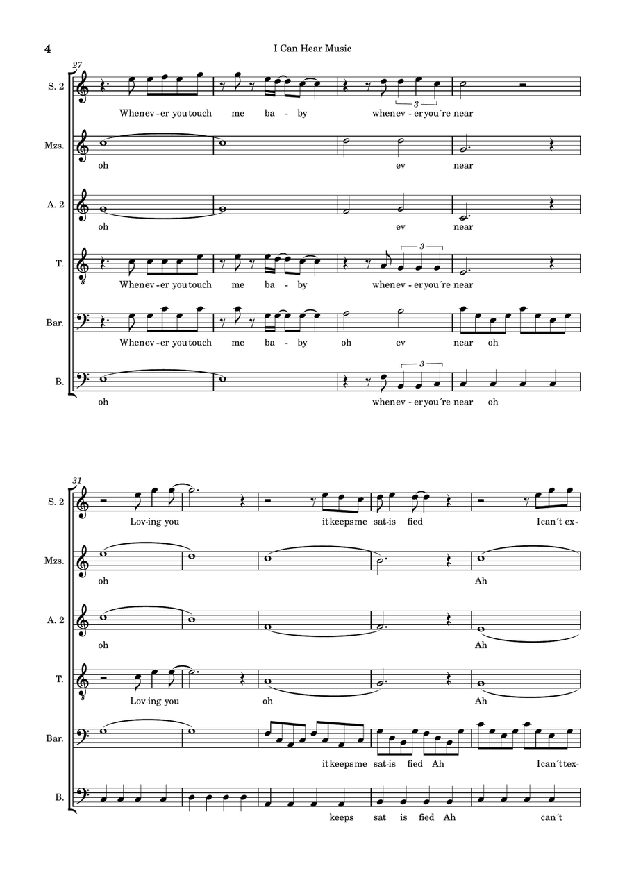 I can hear music A Cappella scores gallery preview page 4