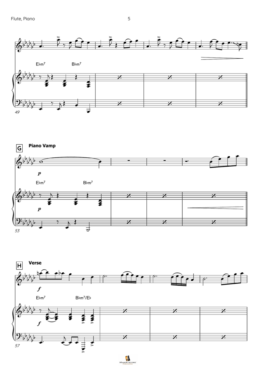 Take Five Flute scores gallery preview page 6