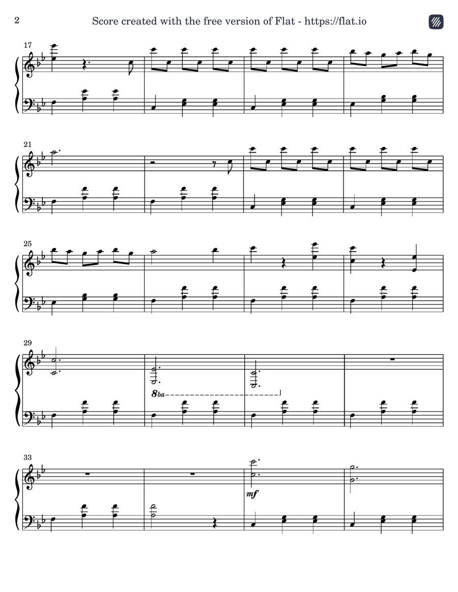 The Inventor The Inventor Piano Solo scores gallery preview page 2
