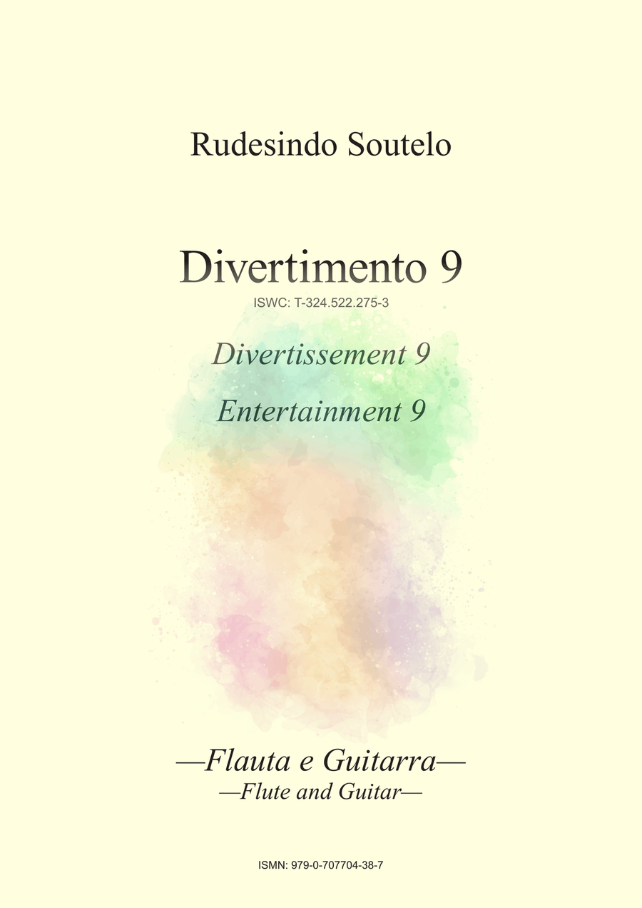 Divertimento 9 / Divertissement 9 / Entertainment 9 Chamber Music scores gallery preview page 1