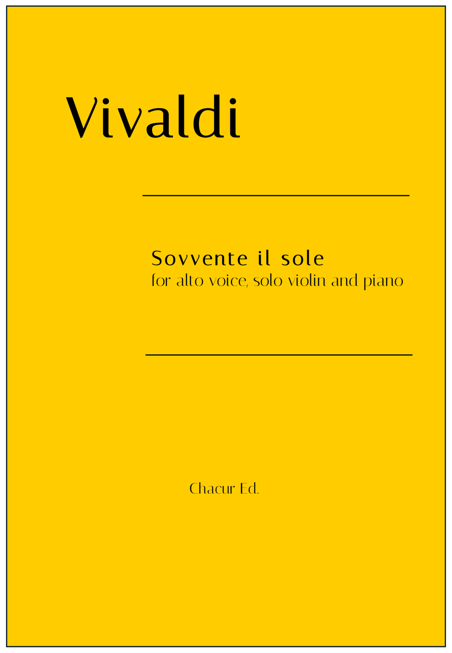 Sovvente il sole Sovvente il sole Chamber Music scores gallery preview page 1