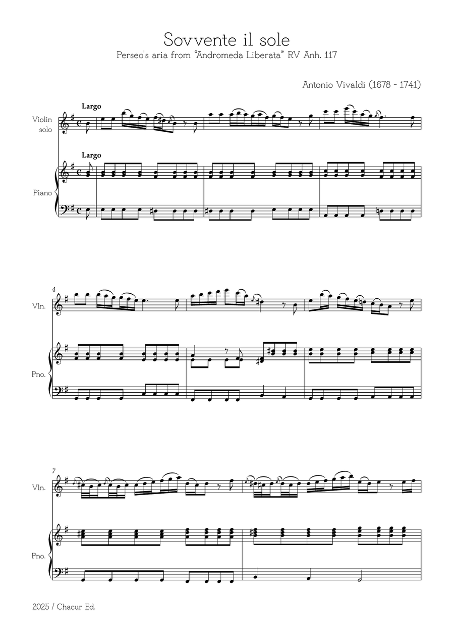 Sovvente il sole Sovvente il sole Chamber Music scores gallery preview page 2
