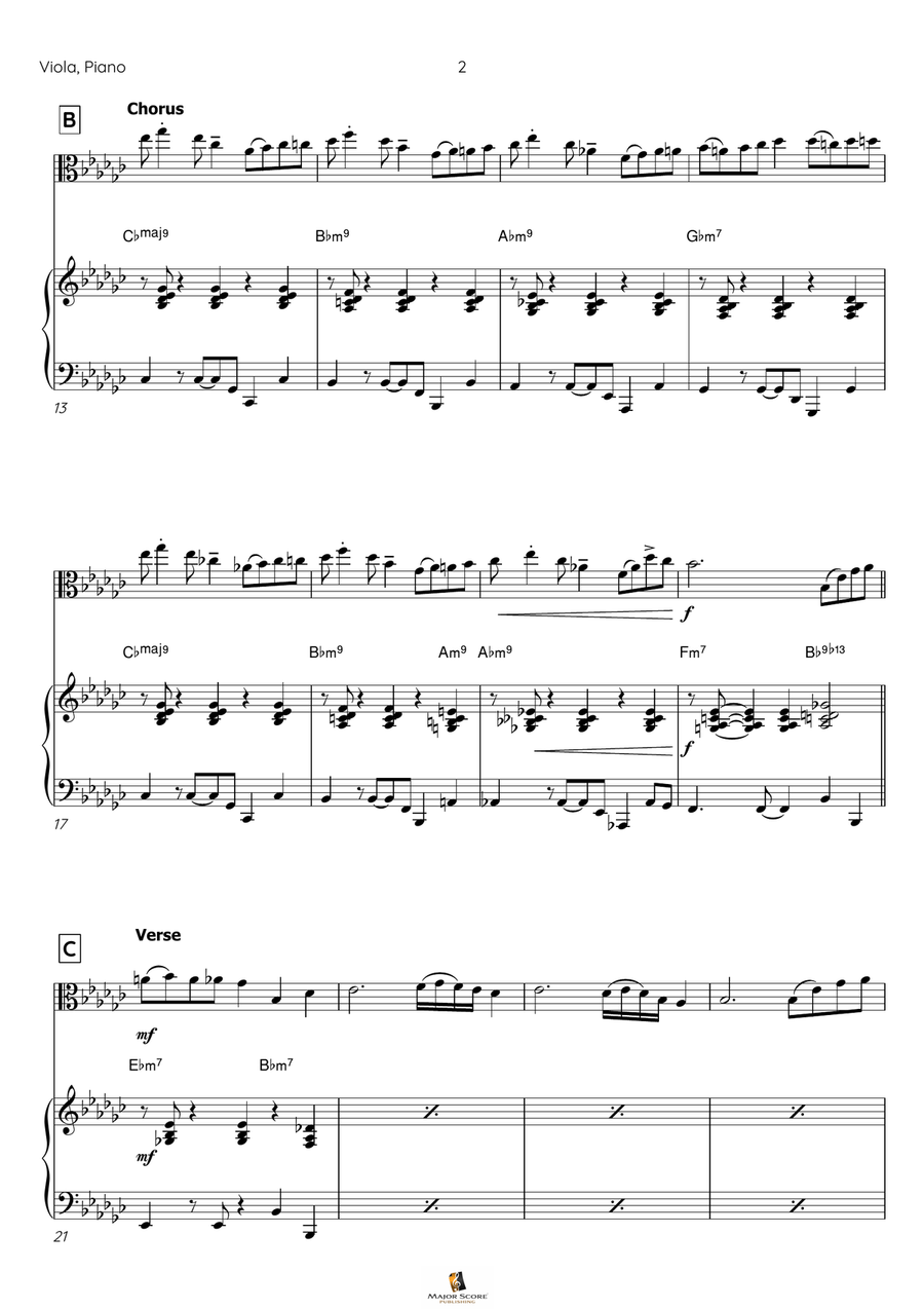 Take Five Viola scores gallery preview page 3