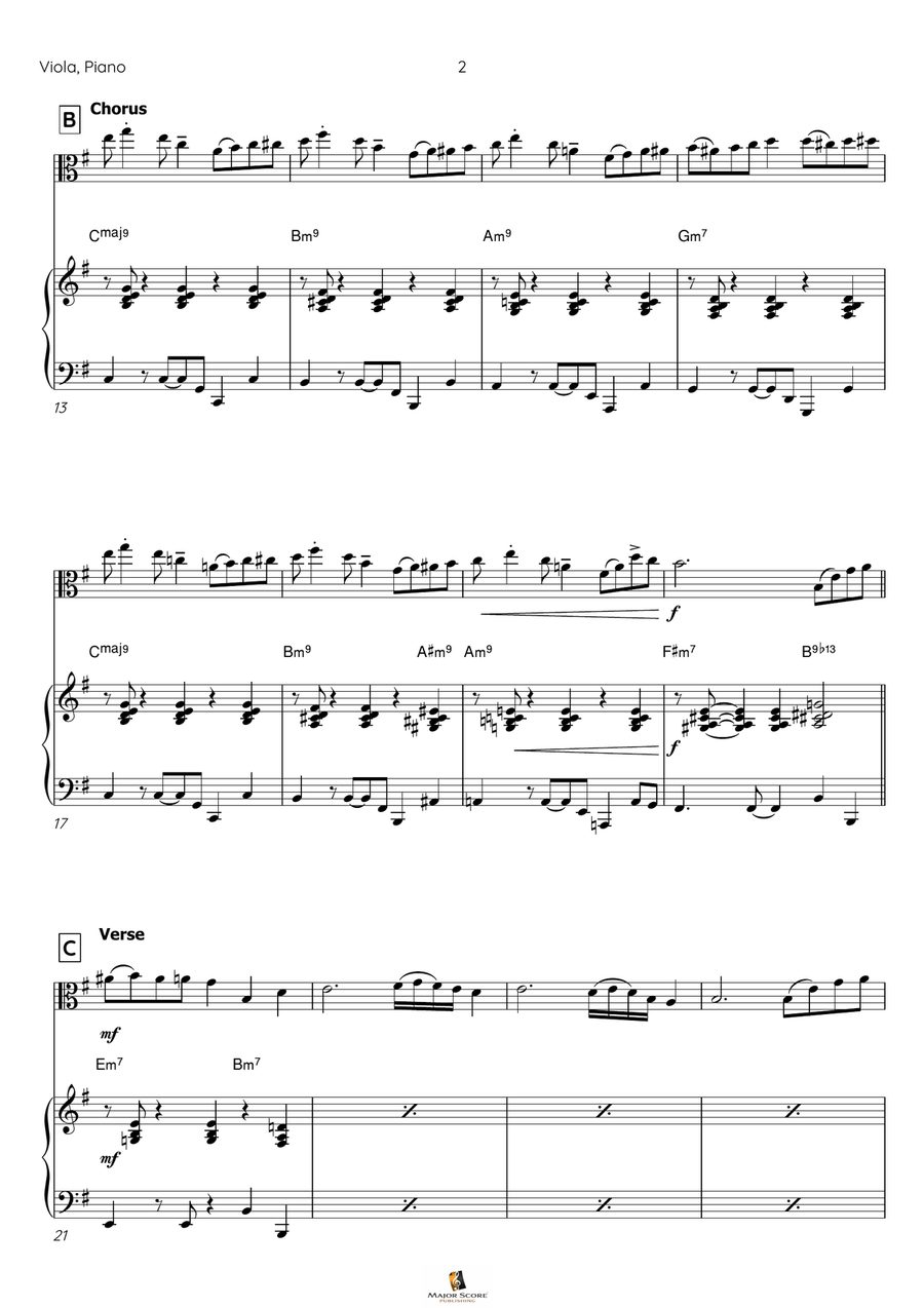 Take Five Viola scores gallery preview page 3