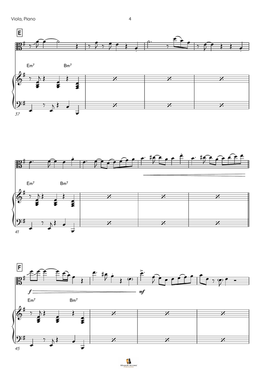 Take Five Viola scores gallery preview page 5