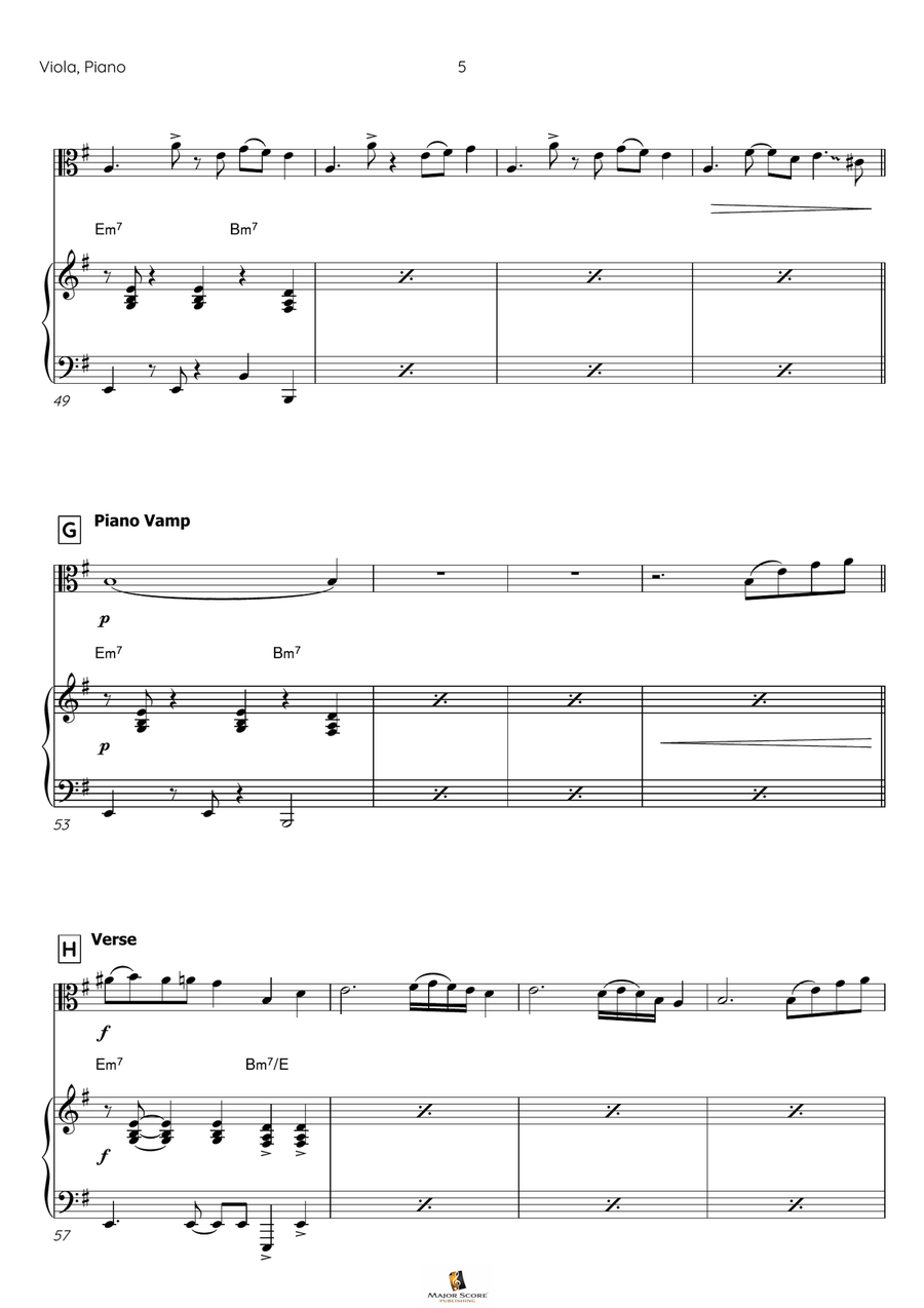 Take Five Viola scores gallery preview page 6