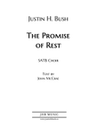 The Promise of Rest for SATB Choir