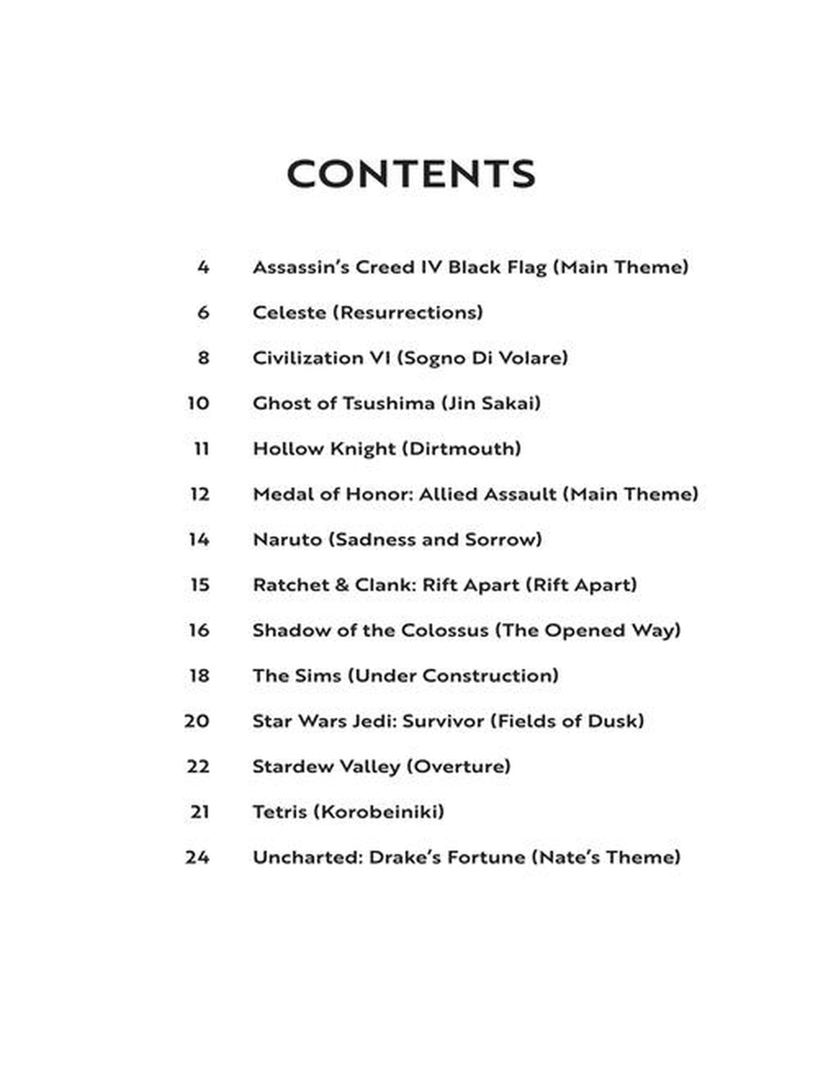 Popular Video Game Music Popular Video Game Music Flute Solo scores gallery preview page 3