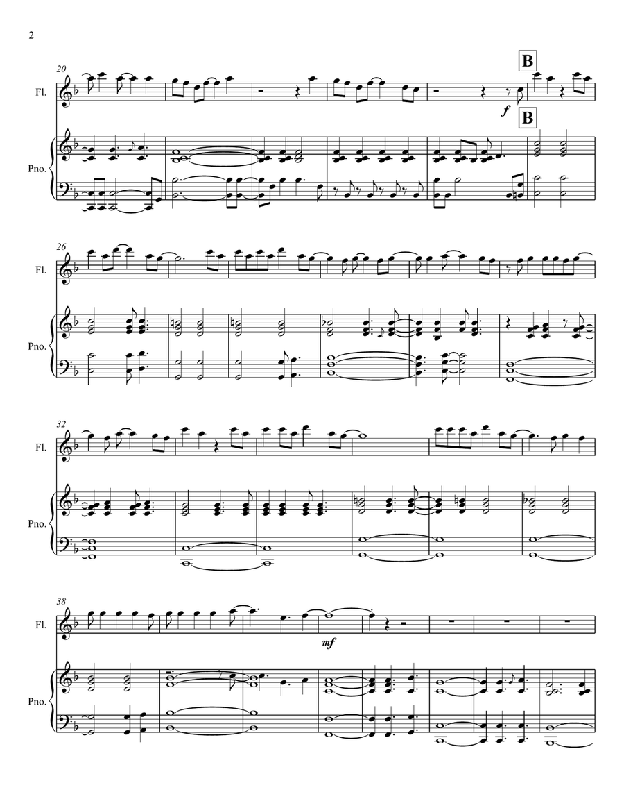Drops Of Jupiter (Tell Me) Flute Solo scores gallery preview page 2