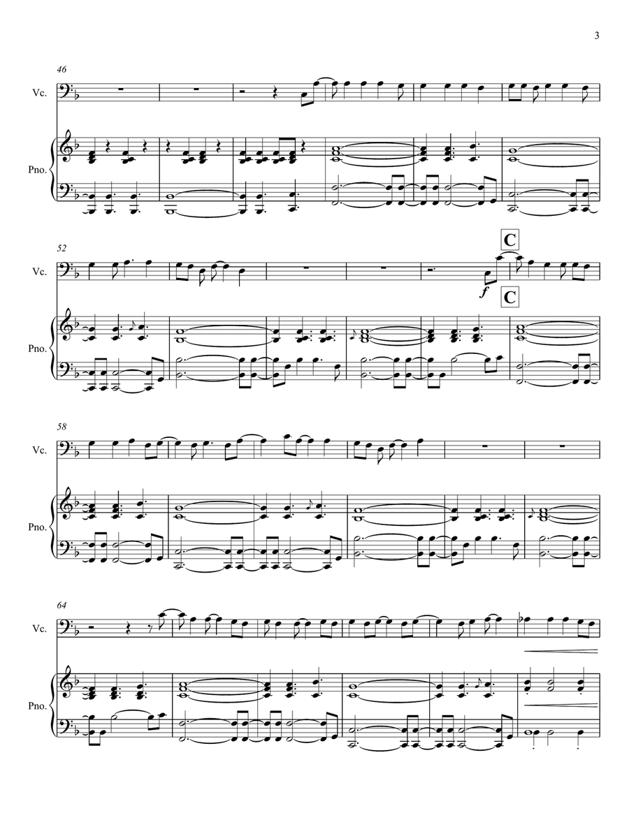 Drops Of Jupiter (Tell Me) Piano scores gallery preview page 3