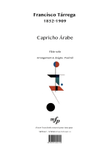 TARREGA – Capricho Arabe | Flûte solo | PDF