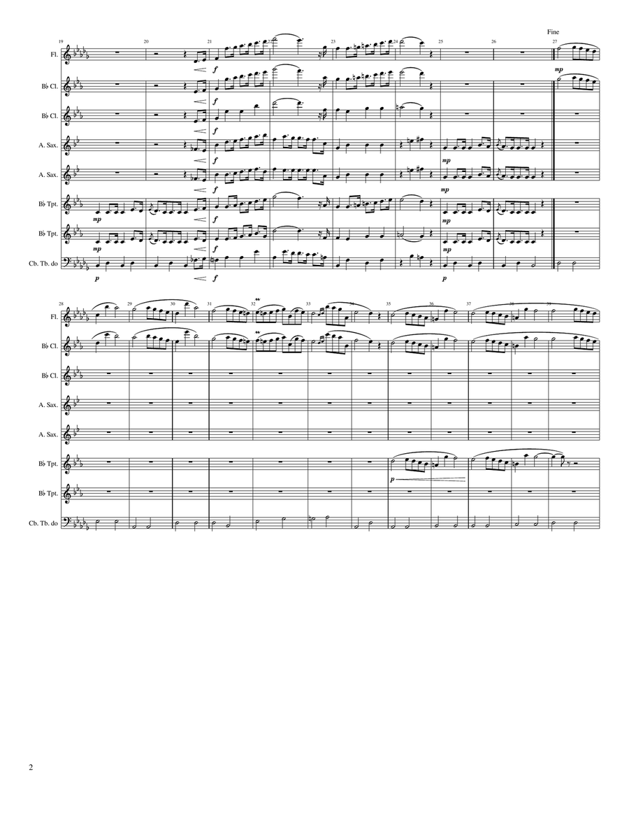MARCHE FUNEBRE MARCHE FUNEBRE Full Orchestra scores gallery preview page 2
